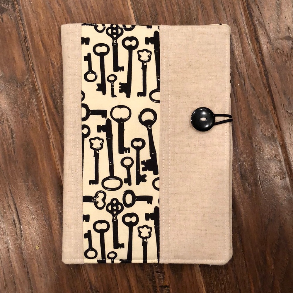 Fabric notebook cover
